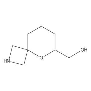 {5-Oxa-2-azaspiro[3.5]nonan-6-yl}methanol结构式