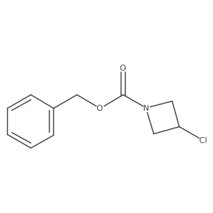 Benzyl 3-chloroazetidine-1-carboxylate结构式