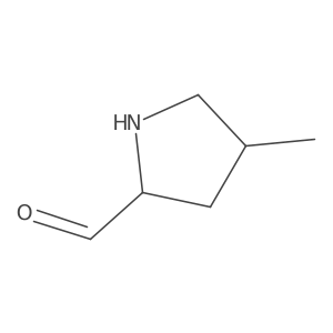 4-Methylpyrrolidine-2-carbaldehyde Structure