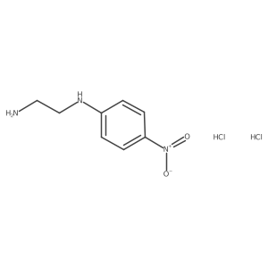 N1-(4-Nitrophenyl)-1,2-ethanediamine 2HCl结构式