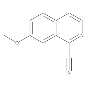 7-Methoxyisoquinoline-1-carbonitrile Structure