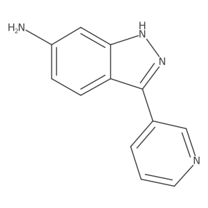 3-pyridin-3-yl-1H-indazol-6-amine Structure