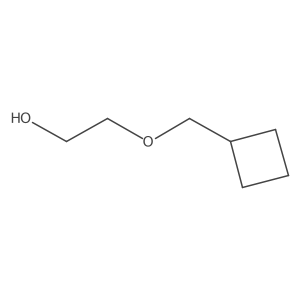 2-(Cyclobutylmethoxy)ethan-1-ol结构式