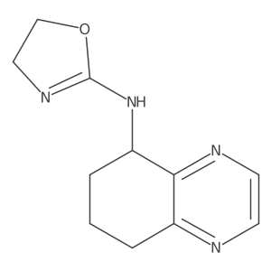 N-(5,6,7,8-tetrahydroquinoxalin-5-yl)-4,5-dihydro-1,3-oxazol-2-amine结构式