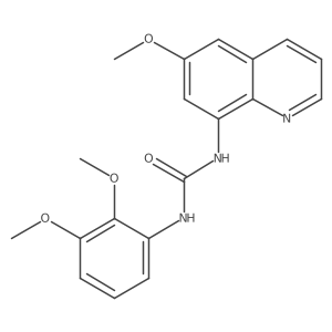 1-(2,3-Dimethoxyphenyl)-3-(6-methoxyquinolin-8-yl)urea Structure