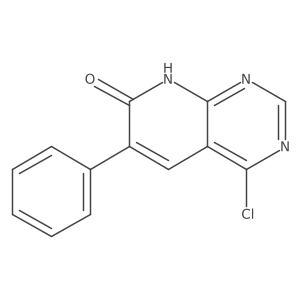 4-chloro-6-phenylpyrido[2,3-d]pyrimidin-7(8H)-one Structure