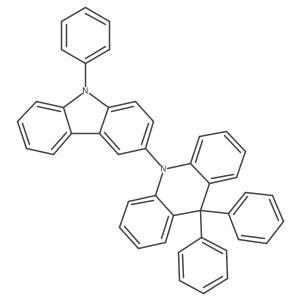 9,9-diphenyl-10-(9-phenyl-9H-carbazol-3-yl)-9,10-dihydroacridine Structure