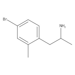 (2R)-1-(4-bromo-2-methylphenyl)propan-2-amine Structure