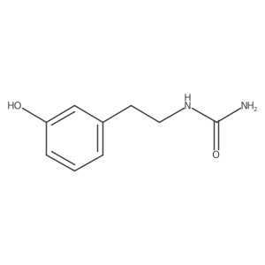 1-(3-Hydroxyphenethyl)urea Structure