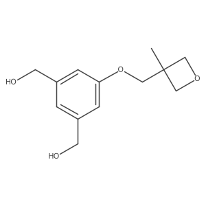5-[(3-Methyl-3-oxetanyl)methoxy]-1,3-benzenedimethanol Structure
