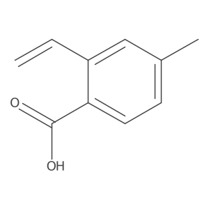 2-Ethenyl-4-methylbenzoic acid结构式