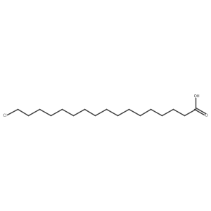 17-Chloroheptadecanoic acid Structure