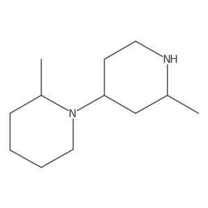 2-Methyl-4-(2-methylpiperidin-1-yl)piperidine结构式
