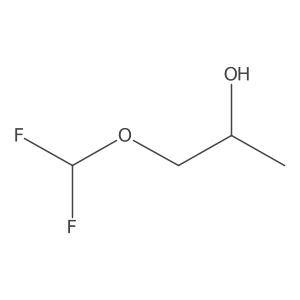 1-(Difluoromethoxy)propan-2-ol Structure