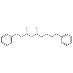 benzyl N-(5-phenylpentanoyl)carbamate Structure