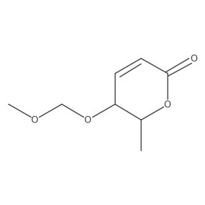 (5S,6S)-5,6-Dihydro-5-(methoxymethoxy)-6-methyl-2H-pyran-2-one Structure