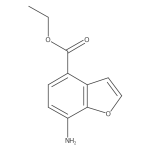 Ethyl 7-aminobenzofuran-4-carboxylate Structure