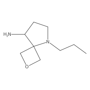 5-Propyl-2-oxa-5-azaspiro[3.4]octan-8-amine结构式
