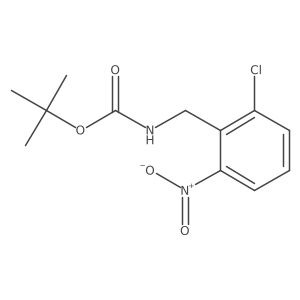 (2-Chloro-6-nitrobenzyl)-carbamic acid tert-butyl ester结构式