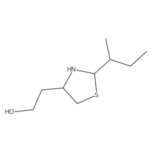 2-[2-(Butan-2-yl)-1,3-thiazolidin-4-yl]ethan-1-ol结构式