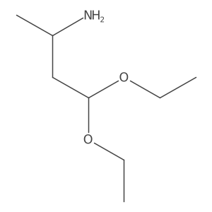 (2R)-4,4-diethoxybutan-2-amine结构式