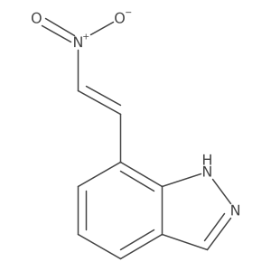 7-(2-nitroethenyl)-1H-indazole Structure