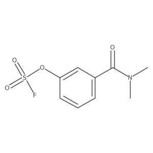 1-(Dimethylcarbamoyl)-3-fluorosulfonyloxybenzene结构式