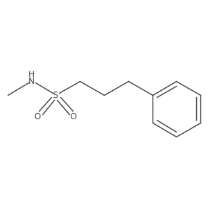 N-methyl-3-phenylpropanesulfonamide结构式