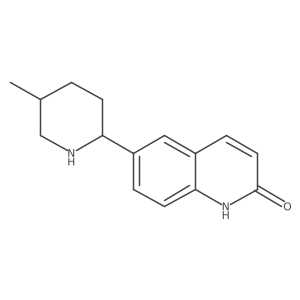 rel-6-((2R,5S)-5-Methylpiperidin-2-yl)quinolin-2(1H)-one Structure