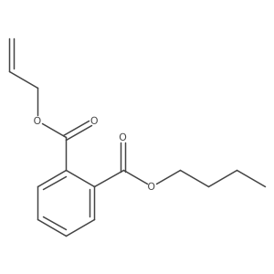 1-Butyl 2-(2-propen-1-yl) 1,2-benzenedicarboxylate Structure
