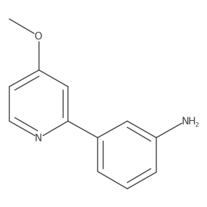3-(4-Methoxypyridin-2-yl)aniline Structure