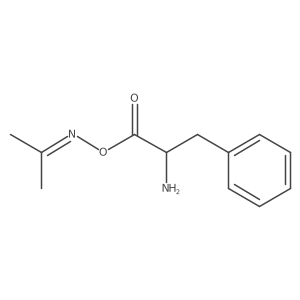 2-Propanone, O-(2-amino-1-oxo-3-phenylpropyl)oxime结构式