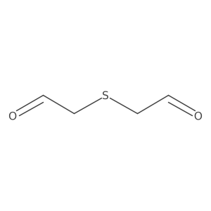 Acetaldehyde, 2,2'-thiobis- Structure