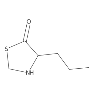 5-Propyl-2,4-thiazolidinone Structure
