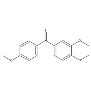 Benzophenone, 3,4,4a(2)-trimethoxythio-结构式