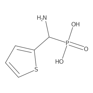 Phosphonic acid, [(S)-amino-2-thienylmethyl]- Structure