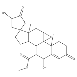 6,21-Dihydroxyeplerenone, 6beta- Structure