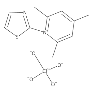 2,4,6-Trimethyl-1-(1,3-thiazol-2-yl)pyridinium perchlorate Structure