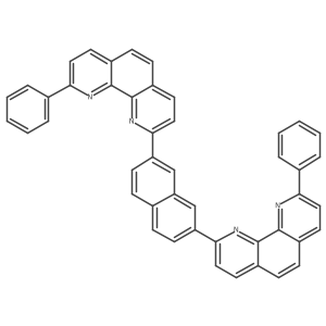 2,7-Bis(9-phenyl-1,10-phenanthrolin-2-yl)naphthalene Structure