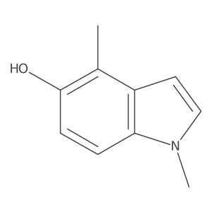 1,4-Dimethyl-1h-indol-5-ol结构式