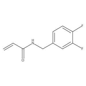 N-[(3,4-difluorophenyl)methyl]prop-2-enamide Structure