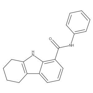 N-phenyl-2,3,4,9-tetrahydro-1H-carbazole-8-carboxamide Structure