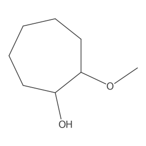 2-Methoxycycloheptan-1-OL Structure