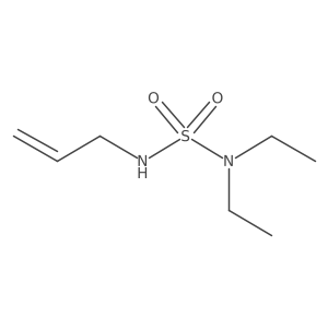 N,N-Diethyl-Na(2)-2-propen-1-ylsulfamide结构式