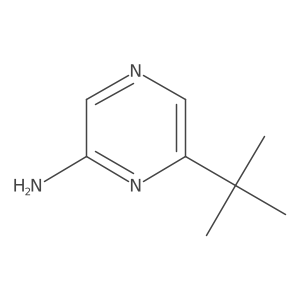 6-Tert-butylpyrazin-2-amine Structure