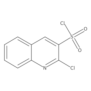 2-Chloroquinoline-3-sulfonic acid chloride结构式