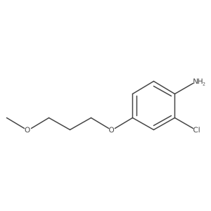 2-Chloro-4-(3-methoxypropoxy)aniline结构式
