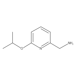 (6-Isopropoxypyridin-2-yl)methanamine结构式