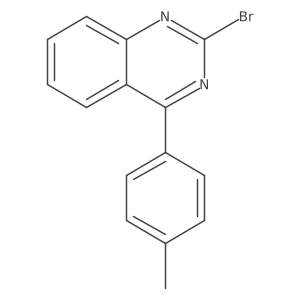 2-Bromo-4-(4-tolyl)quinazoline结构式