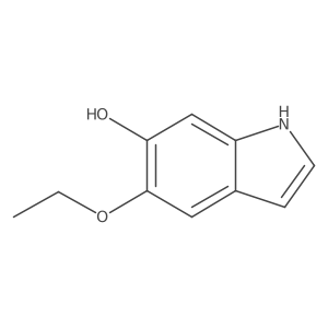 5-Ethoxy-1H-indol-6-ol结构式